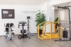 The rehab gym at Canyon Springs Post-Acute